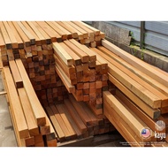 Kayu Balau Solid Wood 3" x 3" (3 ft)