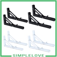 [Simple] 2Pcs Shelf Brackets for Table Work Bench DIY Bracket Space Saving Thickened Sturdy Shelf Brackets