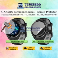 🇲🇾 GARMIN Smart Watch Forerunner Screen Protector, 9H Tempered Glass & Hydrogel TPU (Soft Film) Scre