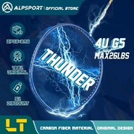 ALPSPORT RR PRO 4U 52g G5 Max 30Lbs 100% Full Carbon Fiber Badminton Racket Professional Ultralight