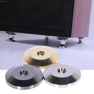 crescent11 8Pcs 25x5mm  Speaker AMP DAC Spike Base Pad Isolation Feet Improve Sound