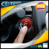 Toyota Vellfire Alphard AH20 Estima ACR50 Push Start Button Cover Wish AE20 Rush Vacc Auto Car Accessories