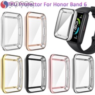 MYROE Cover Soft Shell Bumper TPU Screen Protector for Honor Band 6 Huawei Band 6