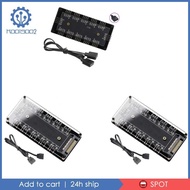 [Koolsoo2] Hub with Cable,10 in 1 Power Extension Cable Adapter,Premium with HUB Power Port for Extended Motherboard Interface