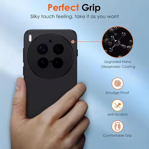 Matte Silicone Soft Case For Vivo X300 X200 FE ProMini X200S X100 X100S X90 X80 X70 Pro Ultra Pro+ U
