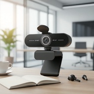 EMEET C60E 4K USB Webcam, PC/Mac Compatible, Plug & Play, for Live Streaming