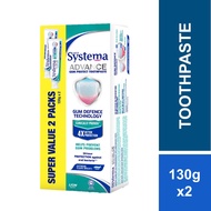 Systema Advance Toothpaste Extreme Clean Breath Super Value 130g x 2s