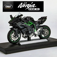 KAWASAKI Diecast Ninja H2R 1:18 Alloy Superbike Miniature Model GP Superbike Motorcycle H2Rkawasaki