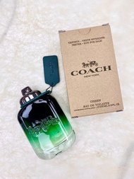 💙全新現貨優惠💙 COACH Green Eau De Toilette 蔻馳時尚都會男士淡香水 100ml tester