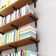 🚓Wall Shelf Wall Bookshelf Wall-Mounted Partition Wall Shelf Wall-Mounted Wooden Board Bracket Hanging Single Shelf