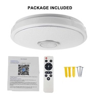 EZShopping Smuxi LED Ceiling Light RGB Ceiling Light Bluetooth Speaker 36W 32 cm - BR1530
