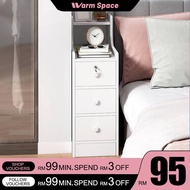 Bedside Table with Drawer Side Table Drawer Nightstand Side Cabinet Coffee Table Meja Kopi Meja Tepi