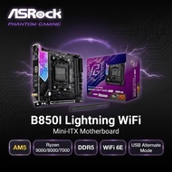 ASRock B850I Lightning WiFi Mini-ITX Motherboard AM5 AMD Ryzen 9000 8000 7000 DDR5 USB Alternate Mod