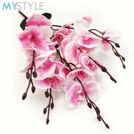 HAPPY TIME BUNGA ANGGREK 20 ORCHID TANAMAN HIAS BUNGA PLASTIK BESAR BUNGA ARTIFISIAL MURAH