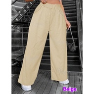 PLUS SIZE SQUARE PANTS SWEAT PANTS WIDE LEG SUMMER PANTS MEDIUM-LARGE, XL-2XL 3XL 5XL ( WAFFLE)