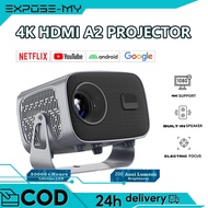EXPOSE 4K Projector  new 360° Portable projector Phone&Tablet Laptop  General Full HD Home Theater