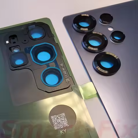 OEM Replacement Glass Back Cover Battery Cover Case For SAM-S25 Ultra S25ultra S25U 5G Rear Cover Ba