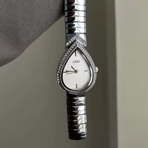 GEDI Watch Ladies Accessories Watches Elegant Quartz Woman Wristwatch Luxury Niche Diamond Watch Fas