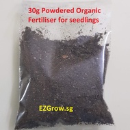 30g Powdered Organic Fertiliser / Fertilizer for Veggie Seedlings (fr SG)