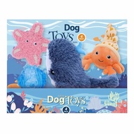 Gigwi Ocean Style Pet Dog Toy 4 Items Set #8523645