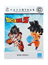 [預訂2308] nanoblock - CN-38 charanano：Dragon Ball Z Son Goku 龍珠 Z 悟空 龜波氣功