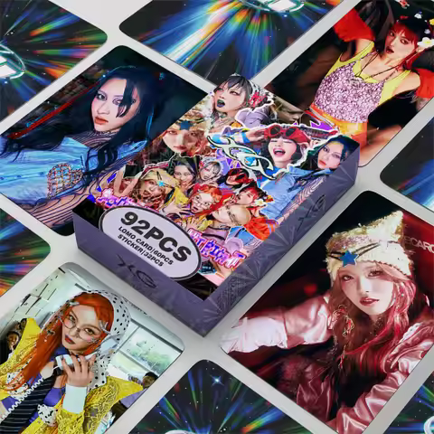 92Pcs/Set Kpop Idol Girl XG New Album Lomo Cards JURIN CHISA COCONA HINATA HARVEY JURIA HD Printd Ph