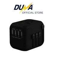 UNIVERSAL TRAVEL ADAPTER WITH FOUR USB PORTS