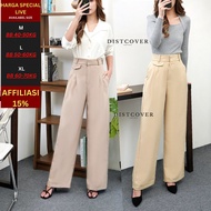 Aysilla_Factory - ORO PANTS - Loose Pants Women's Highwaist Trousers