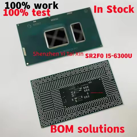 100% test very good product laptop chips SR2F0 I5-6300U SR33Z I7-7600U SR2ZV I7-7500U SR340 I5-7300U