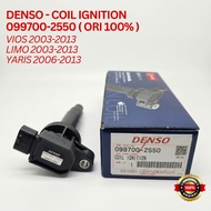 Coil Ignition/ Vios Gen.1 Ignition Coil Gen.2/ Limo/ Yaris 2003-2013 DENSO Original (099700-2550)