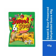 Sweet & Sour Preserved Dehydrated Guava 45g