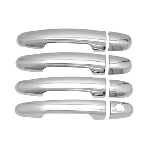 Car Upgrade Door Handle Cover For Toyota Prius 20 2004-2009 Silver Cars Accessories Styling Upgrade 