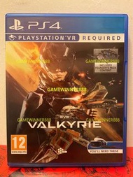 （中古二手）PS4遊戲 星戰前夜 瓦爾基里 EVE Valkyrie 歐版英文版 （支持VR體感遊戲）