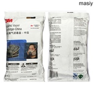 <INT>3m Gas Mask Cartridge Filter 6001 Organic Vapor Fit 3M 6800 Respirator