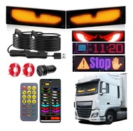 Flexible led advertising screen (120*595mm) vehicle-mounted display screen