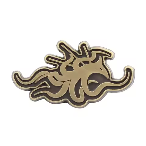 Death Stranding Enamel Pin Seven-Tailed Monster D-Dhv Magellan Logo Brooch Kojima Productions Action