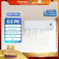 CHANGHONG AC 0.5 PK AC 1/2 PK STANDARD CHOL-05L4 (INDOOR OUTDOOR UNIT ONLY) GARANSI RESMI 10 TAHUN