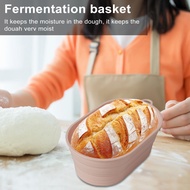 High-temperature Silicone Liners Silicone Air Fryer Liners Foldable Silicone Bread Fermentation Basket for Air Fryers Non-stick Reusable Loaf Pan for Oven and Microwave