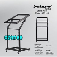 SM Betavo Sm208 Professional AUDIO MIXER STAND AUDIO MIXER STAND ORI