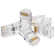 RJ45 Connector contains 50 pcs RJ-45 Connector