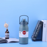 กระติกน้ำ ขวดนำ้ 1.7L .1.3L แท้งค์เก็บอุณหภูมิ กระบอกน้ำ สแตนเลส316 มีหูหิ้ว เก็บน้ำร้อน/เย็น มี5สีใ