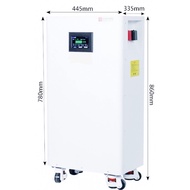 แบตเตอรี่ โซล่าเซลล์ 51.2V 300AH + BMS 200A 15KWh