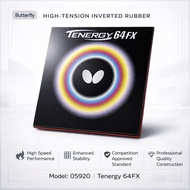 Butterfly Tenergy 64FX 05920 Table Tennis Rubber Black Red