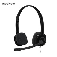 HEADSET / LOGITECH H151 HEADSET / BLACK / 1 YEAR WARRANTY