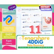 [INSTANT] Tenorshare 4DDiG 𝟏𝟏 Premium | Recover Data AI Data Repair 🔥Video Guide | Lifetime