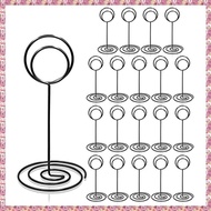 (Q W V D) 20Pcs - 3.35 Inch Place Card Holder Table Number Stands for Wedding Party Graduation Recep