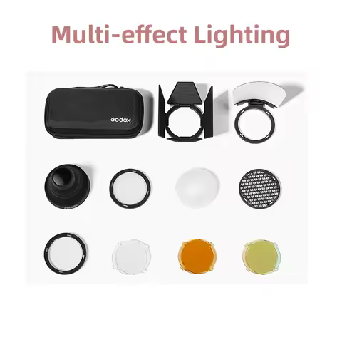 Godox V1 Photography Accessories Godox AK-R1 Round-Head Flash Accessory Kit Dome Diffuser Magnetic L
