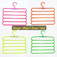 GANTUNGAN 5-tier Scarf Hanger Hijab Hijab Hijab Hijab