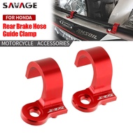 Rear Brake Hose Guide Clamp For HONDA XR 250 L/R XR 400R 600R 650R 650L XR 250/400 Motard Motorcycle