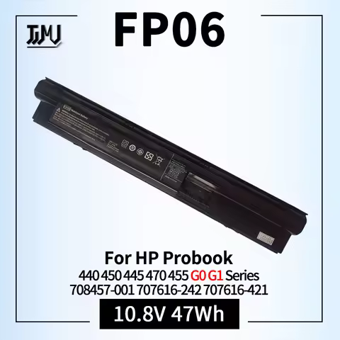 New FP06 FP09 Notebook Battery for HP Probook 440 450 445 470 455 G0 G1 708457-001 707616-242 HSTNN-